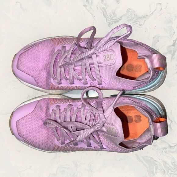 Adidas Terrex Two Ultra Primeblue Bliss Lilac Almost Blue Shoes Womens Size 5 - Picture 6 of 8